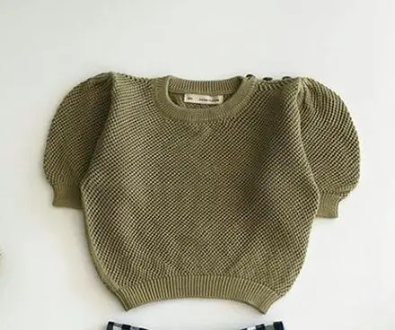 Niedlichen Kind Gestrickte T Shirts Soor Ploom Marke Shorts Hülse  