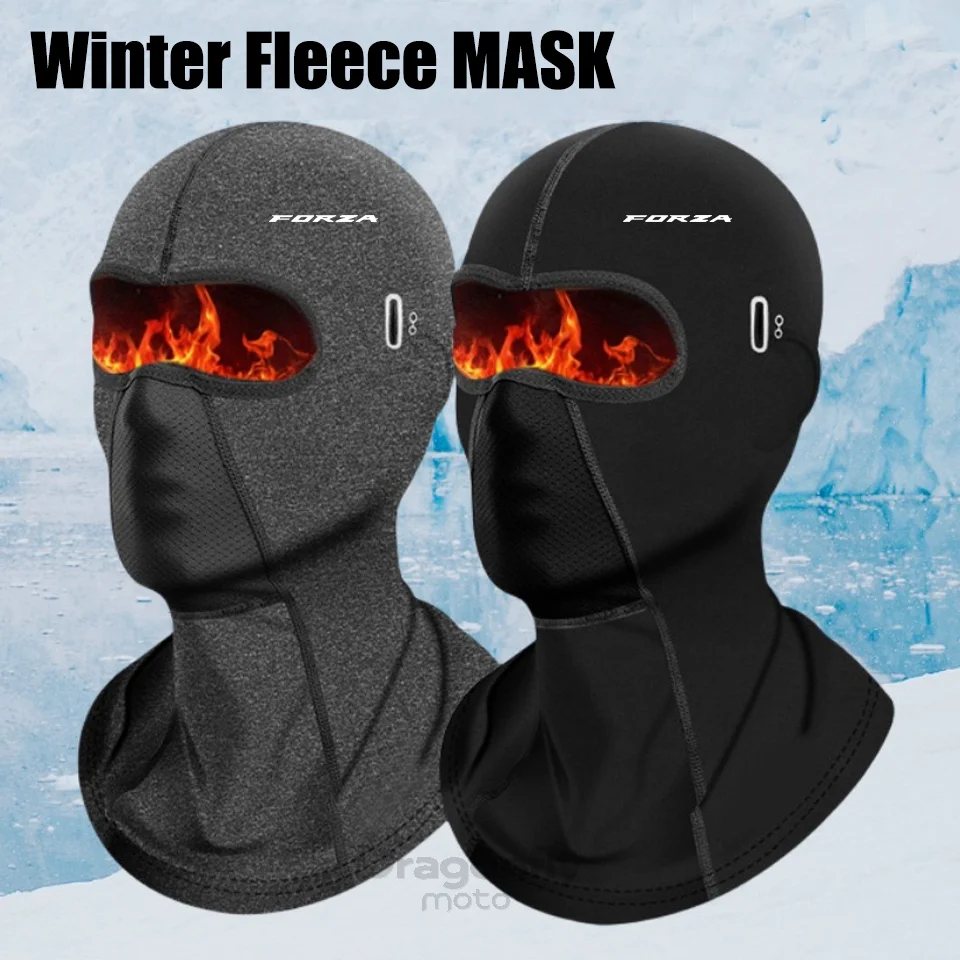 INF Masque de Cyclisme en Polaire - Coupe-Vent et Chauffe-Cou