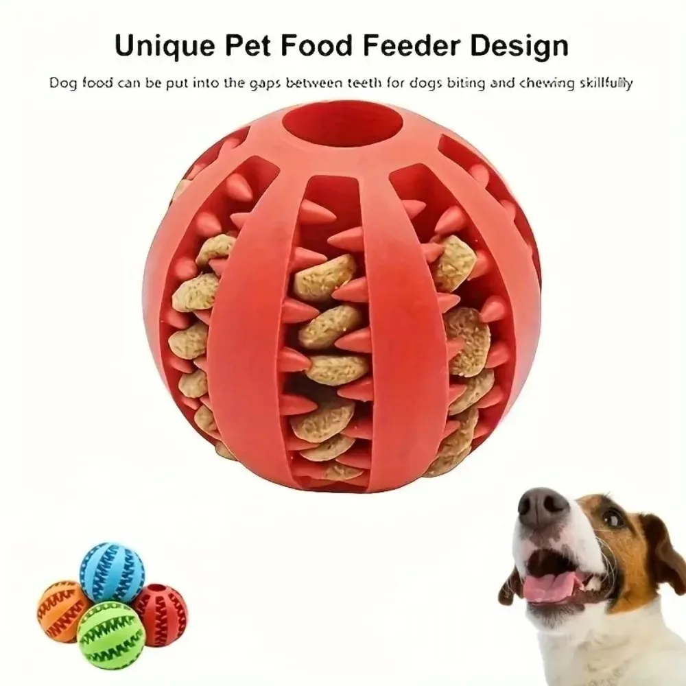 Interactive Bite-Resistant Dog Toy for Boredom Relief and Dental Health