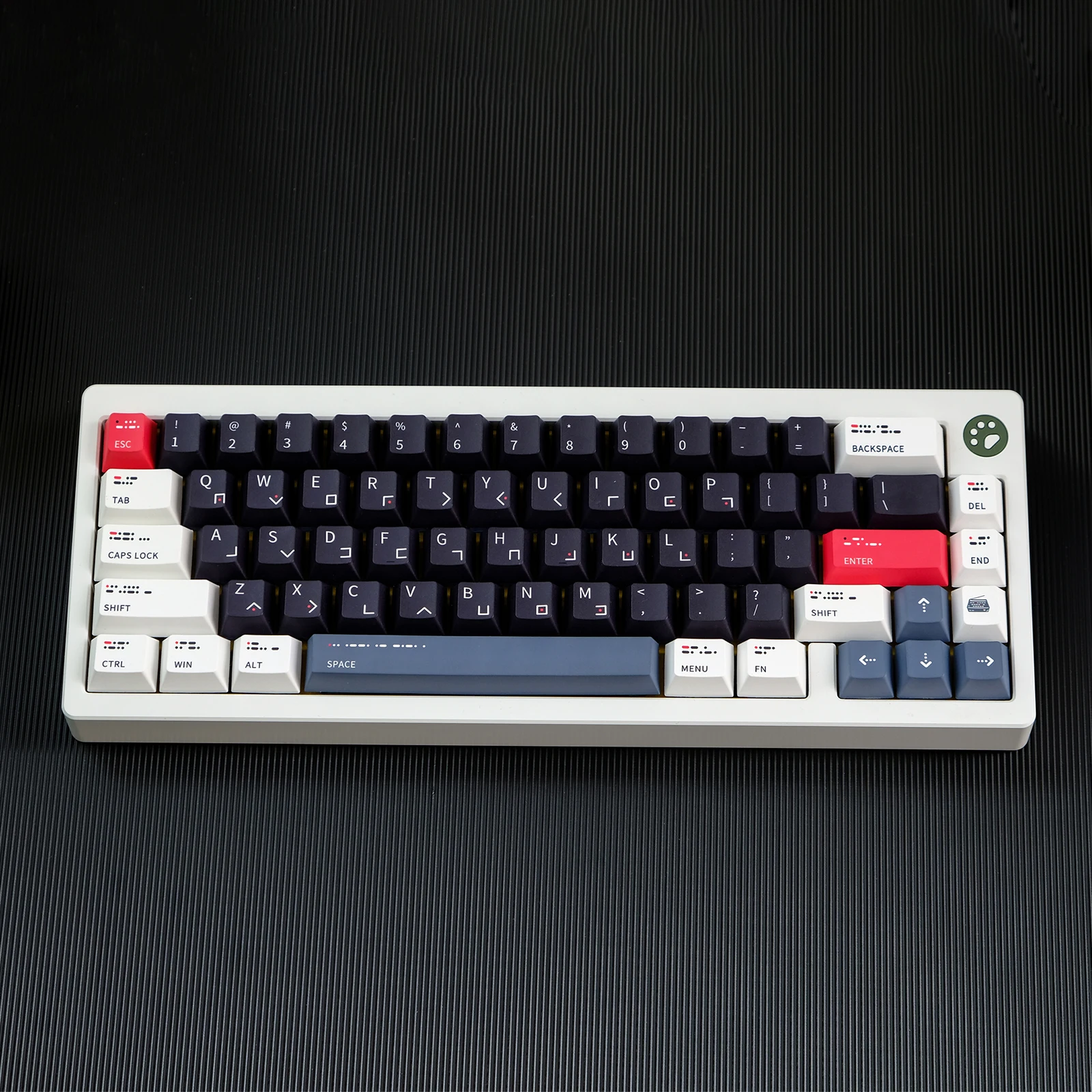 Personalizado Teclado Mecânico Key Cap Gmk Código Morse Keycaps Cereja Perfil Pbt Dye-sub 129 Chaves - Imagem 4