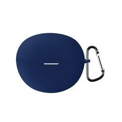 Liquid Silicone Shockproof Earphone Case with Hook - Solid Color Cover for huawei freeClip (07)