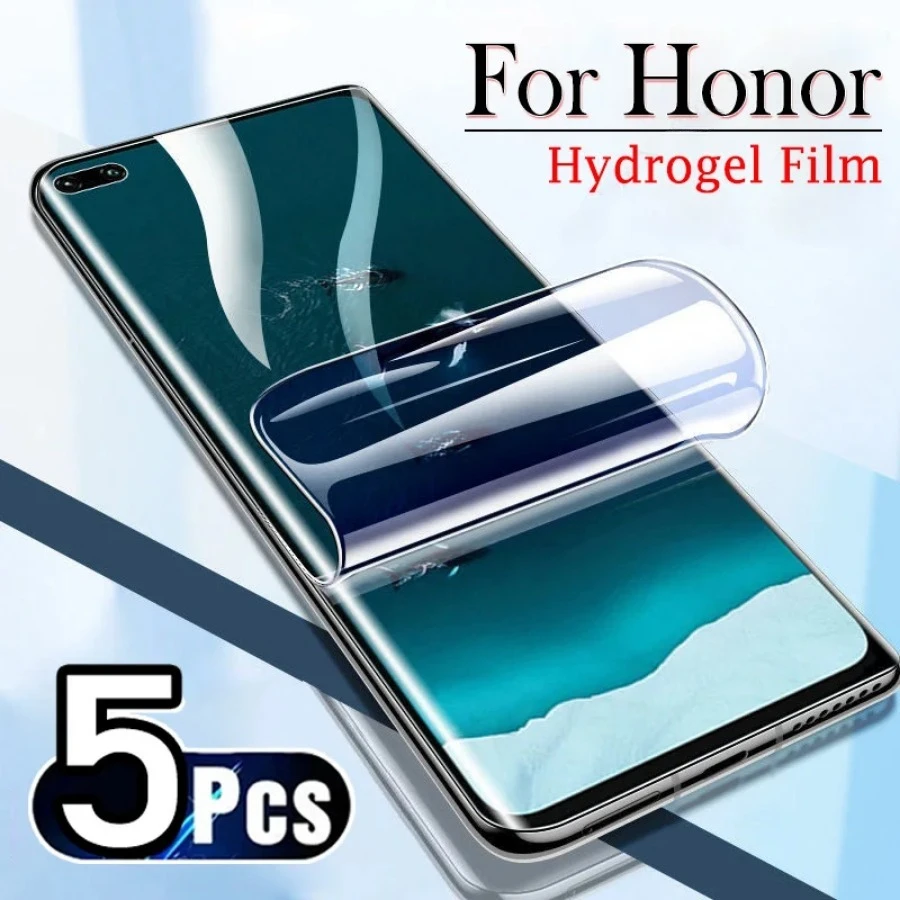 Premium Hydrogel Screen Protector Set - Pack of 5