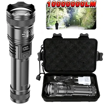2000LM Ultra Bright P50 LED Flashlight Tactical EDC Emergency Spotlight Telescopic ZoomHandheld Torch  w/ 14500/18650 Battery 1