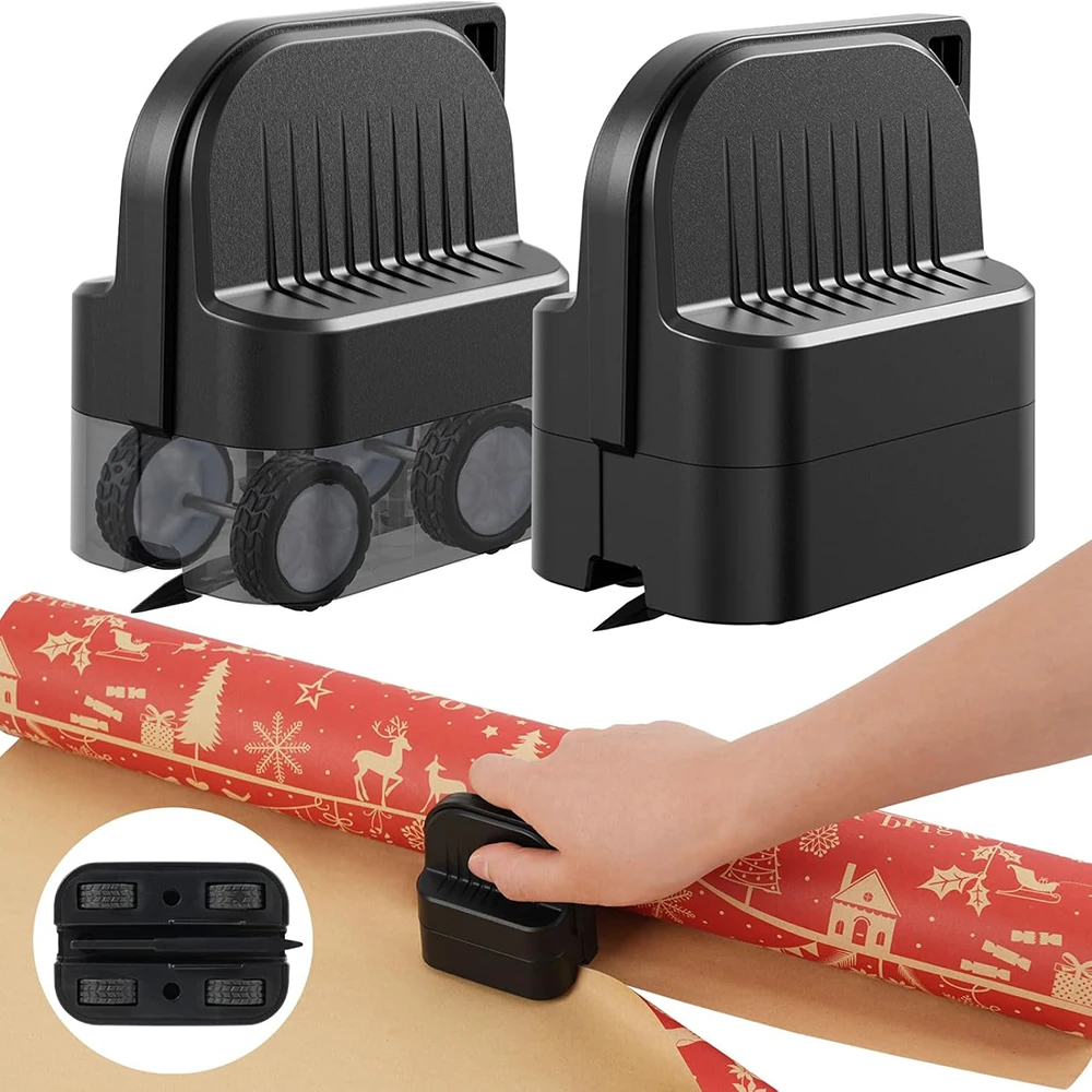 Cortador de rollo de papel de regalo, 1 cortador de papel de regalo Cortador de rollo de papel de regalo, 1 cortador de papel de regalo