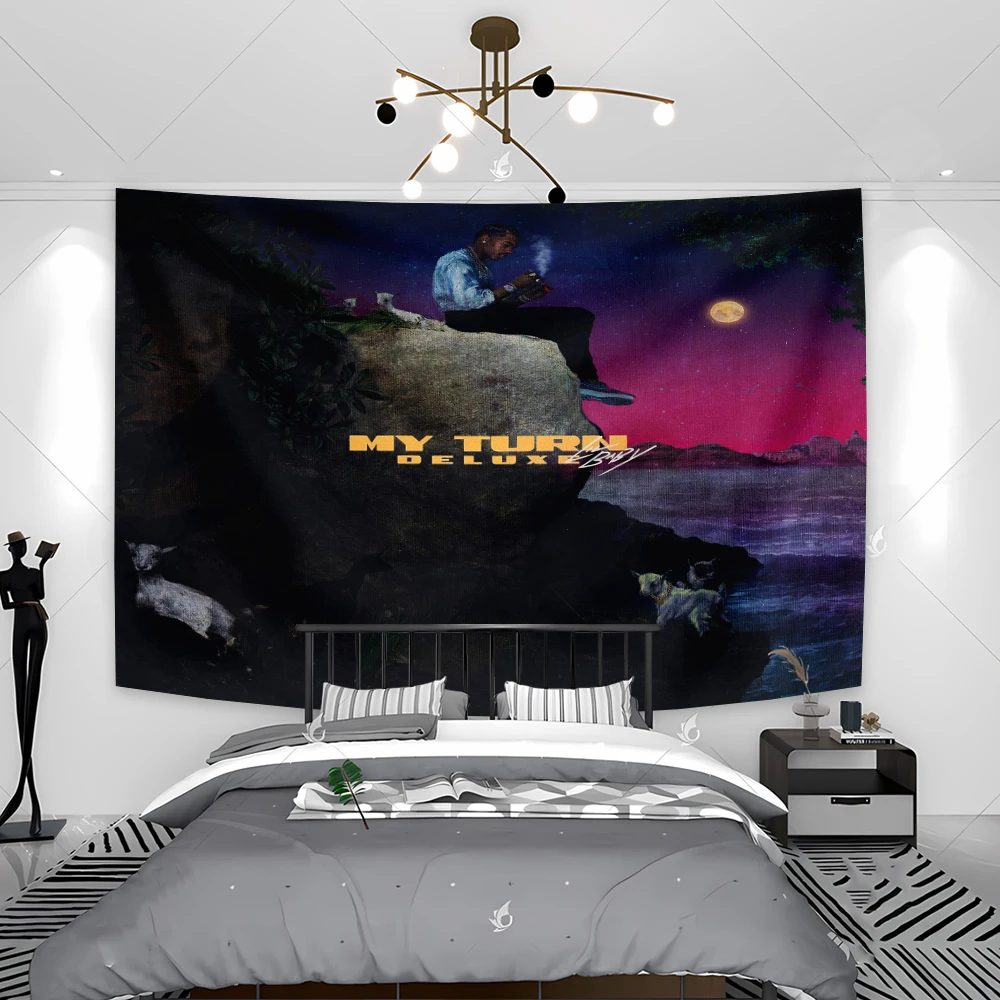 Rapper Lil Babys New Album Tapestry Or Bohemian Hippie Wall Decoration Room Decor Aesthetic Carpet Porch Hanging
