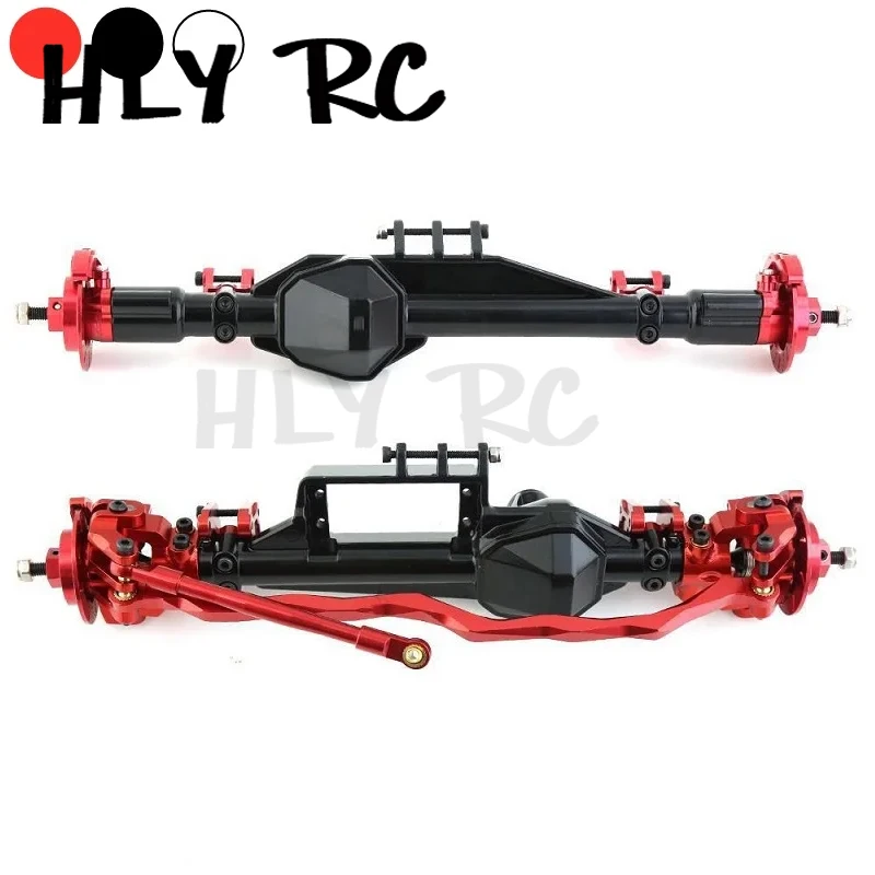 

Metal Complete Front and Rear Axle for Axial RBX10 Ryft 1/10 RC Crawler Car Upgrade Parts Accessories