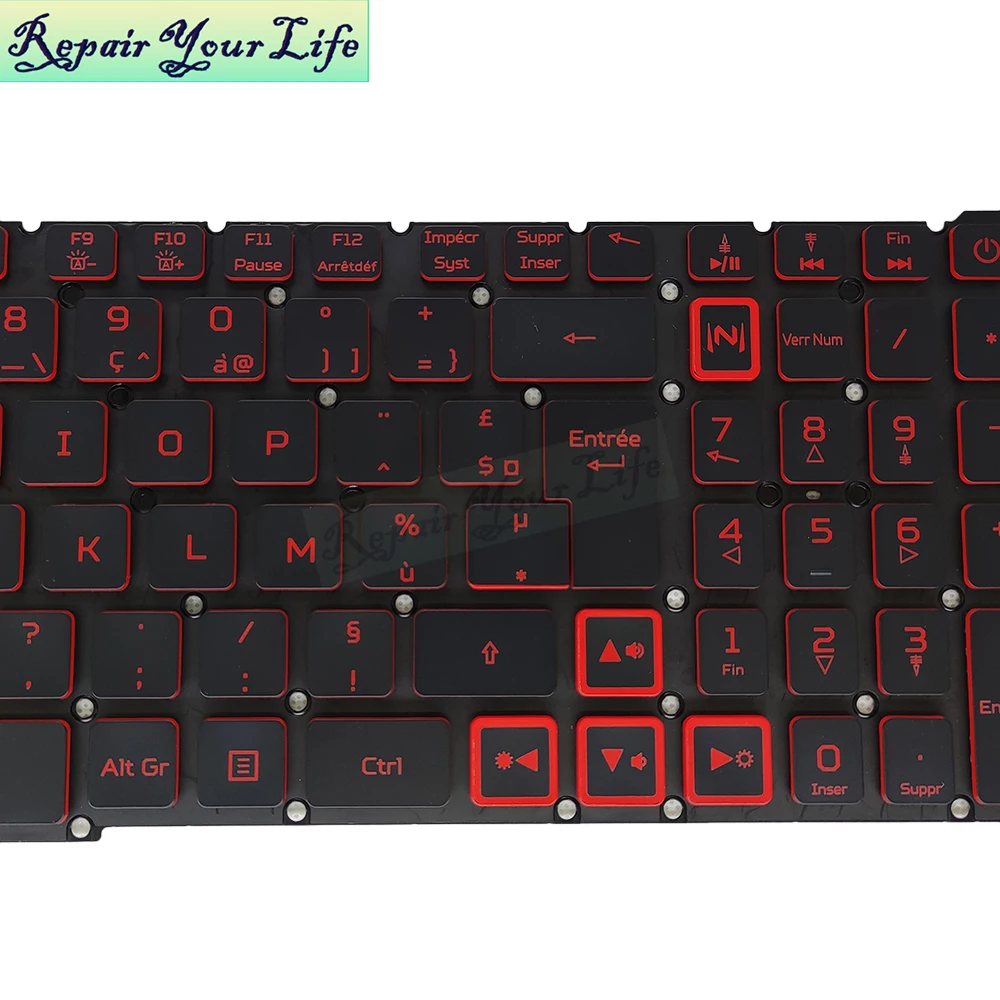 teclado retroiluminado la para acer nitro substituição de teclas latinas teclas novo
