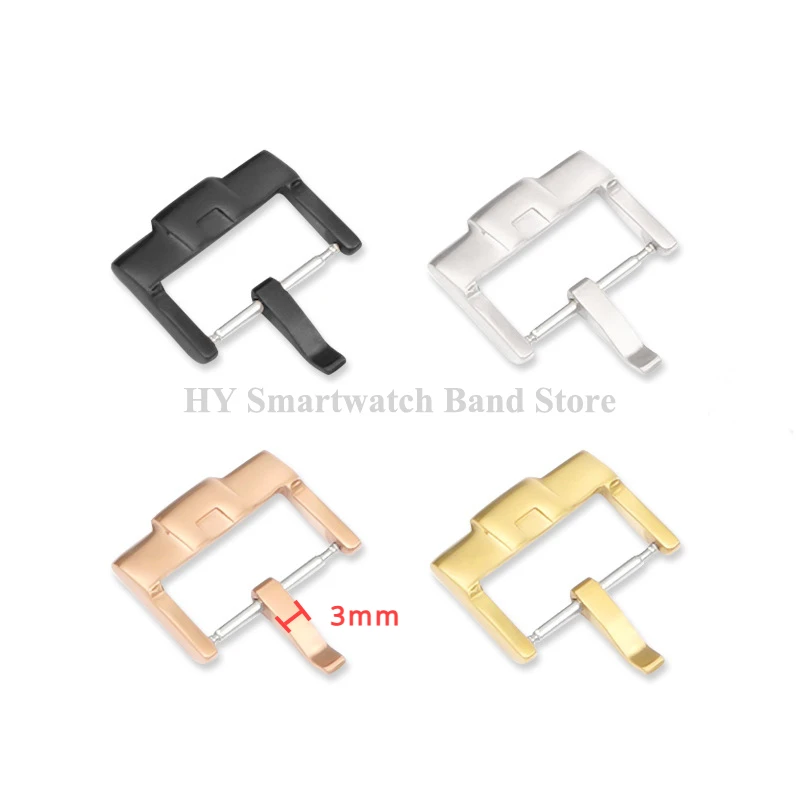 إبزيم ساعة من الفولاذ المقاوم للصدأ لحزام السيليكو...