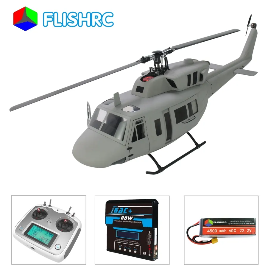 FL500 V2 FLISHRC Roban UH-1N Bell 212 500サイズ ヘリコプター