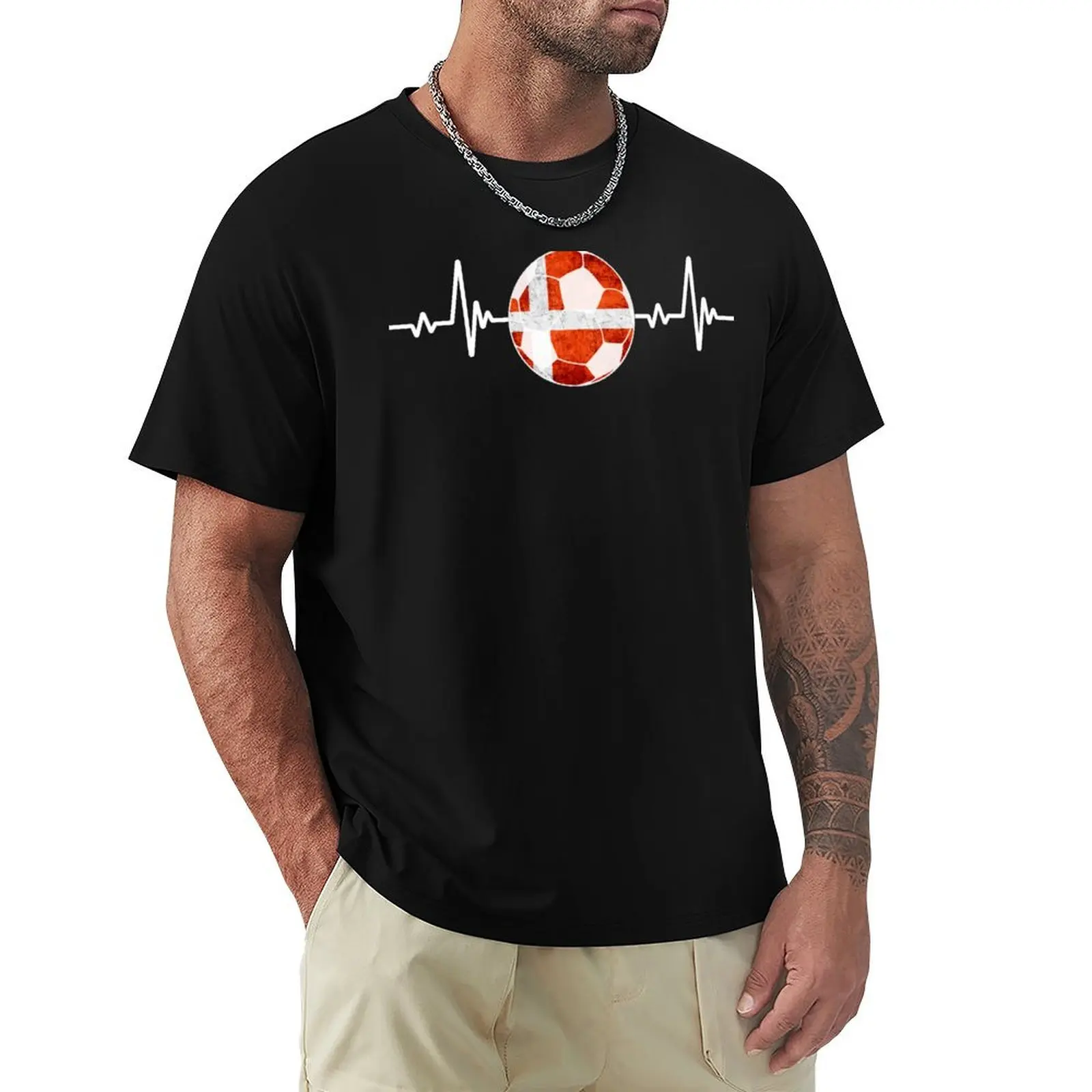 

Football Denmark T-Shirt customizeds animal prinfor boys mens graphic t-shirts pack