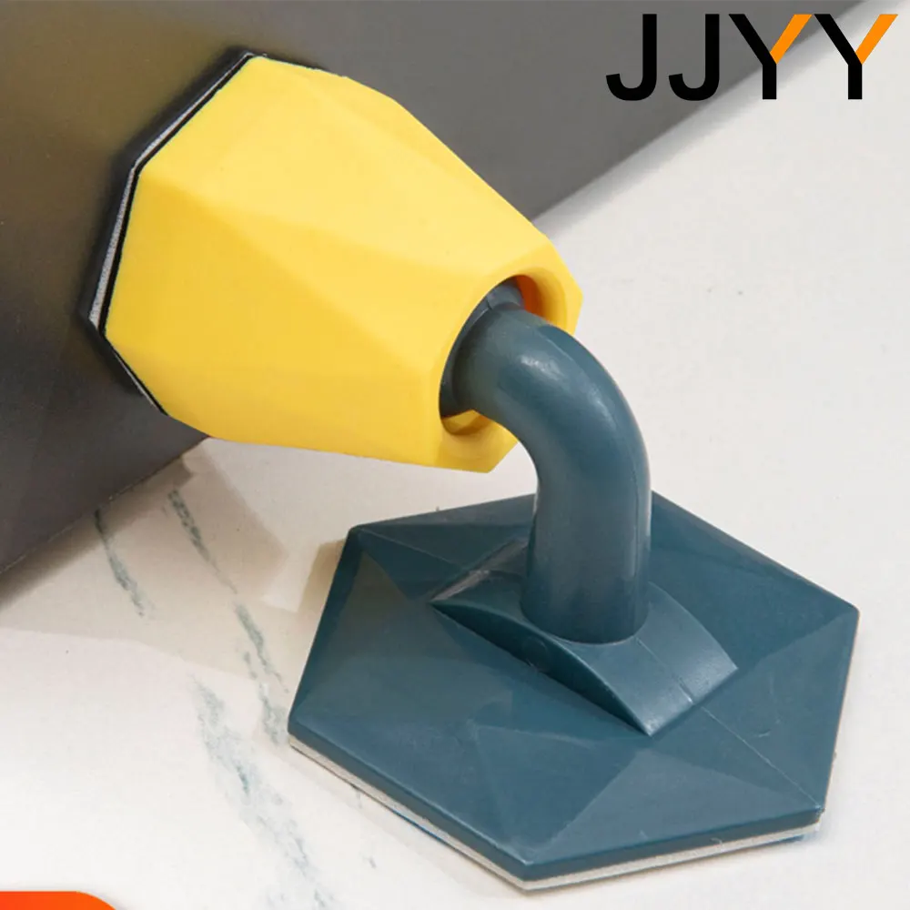 JJYY Silicone Door Suction Suction Type Anti-collision Cushion Door Mute Buffer Block Bathroom Bedroom Stop Block