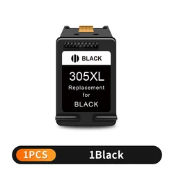 High-Capacity Ink Cartridge for HP DeskJet Series Printers (1 Black)