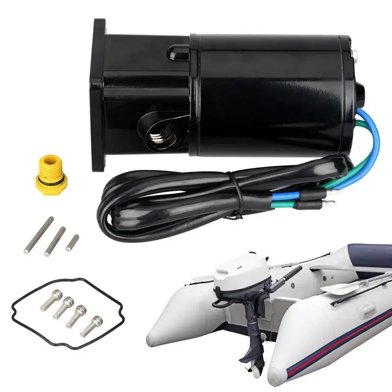 

Tilt Trim Motor Metal Outboard Machine Engine Power Trim Motor For Mercury Mariner 809885A1 Replacement Engine Parts 40HP-150HP