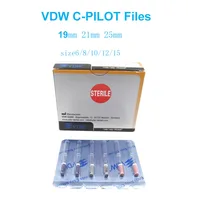 Size 6/8/10/12/15 VDW STERILE C-PILOT Files 19mm 21mm 25mm VDW C-Pilot Files Endo Files Dental Root Canal Files VDW C Pilot 1