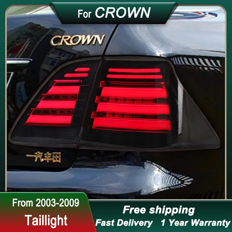 Car Tail Lights For Toyoto CROWN 12GEN 2003-2009 FULL LED
