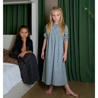 Collection de robes AS SS26, robe à imprimé floral pour filles, robe smockée, vêtements assortis pour garçons et famille 4