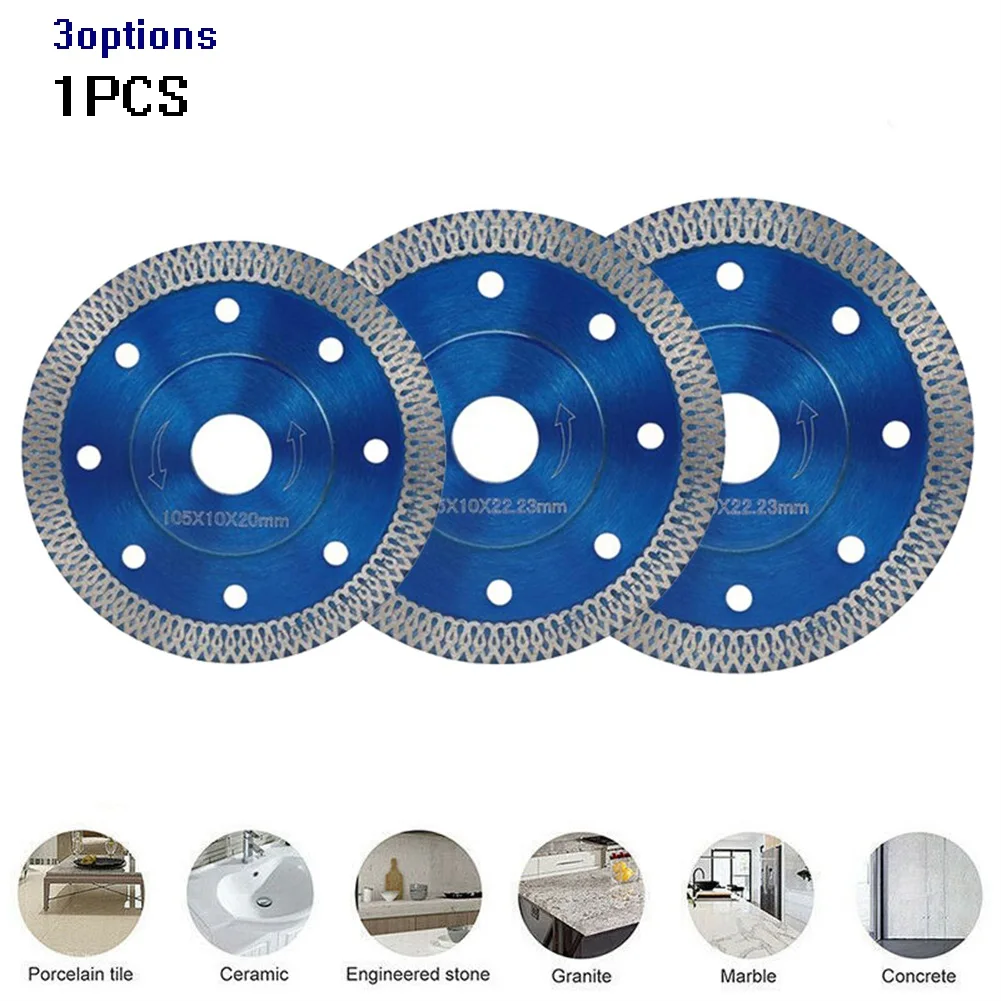 

1Pc Diamond Disc 125/115/105mm Professional Porcelain Cutting Disc For Granite Marble Tile Ceramic Cutter Angle Grinder Blade