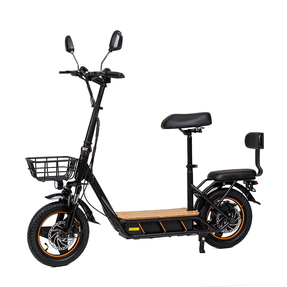 Kukirin C1 Pro PEAK 800W 48V 26AH Monopattino Elettrico Pieghevole per Adulti con Sedile, Pneumatici Fuoristrada da 14 Pollici, Autonomia Massima 100KM - immagine 3