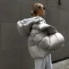Winter Quilted Jacket Women Thick Warm Parkas Cropped Hooded Jackets High Street Solid Cotton Padded Outwear Puffer Outwear 5
