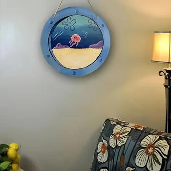 Jellyfish Ocean Wall Sign 1