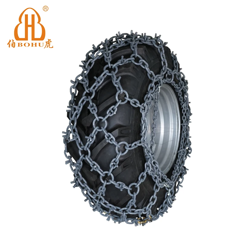 

BOHU Alloy Steel Heavy Duty Forestry Skidder Tire Protection Snow Chain Skidder Tire Chain Forestry Wheel Track Chain