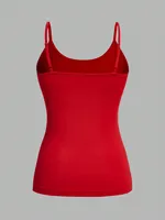 4 pcs Women Solid Color  Camisoles Vest Women Tank Tops Female Summer Sexy Strap Basic Tops Sleeveless Camisole T-shirt - Image 4