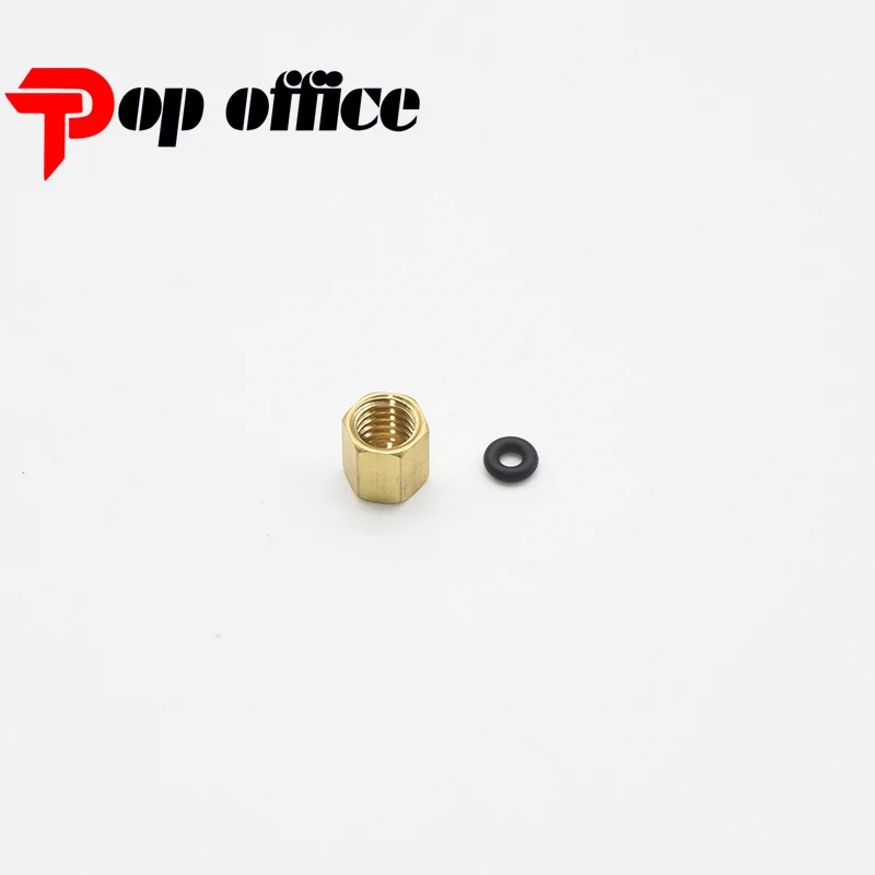 

20PCS Copper Nut O Ring Screw For DX4 DX5 DX7 5113 4720 XP600 TX800 Printhead Printer Plotter Ink Damper Dumper tube hose pipe