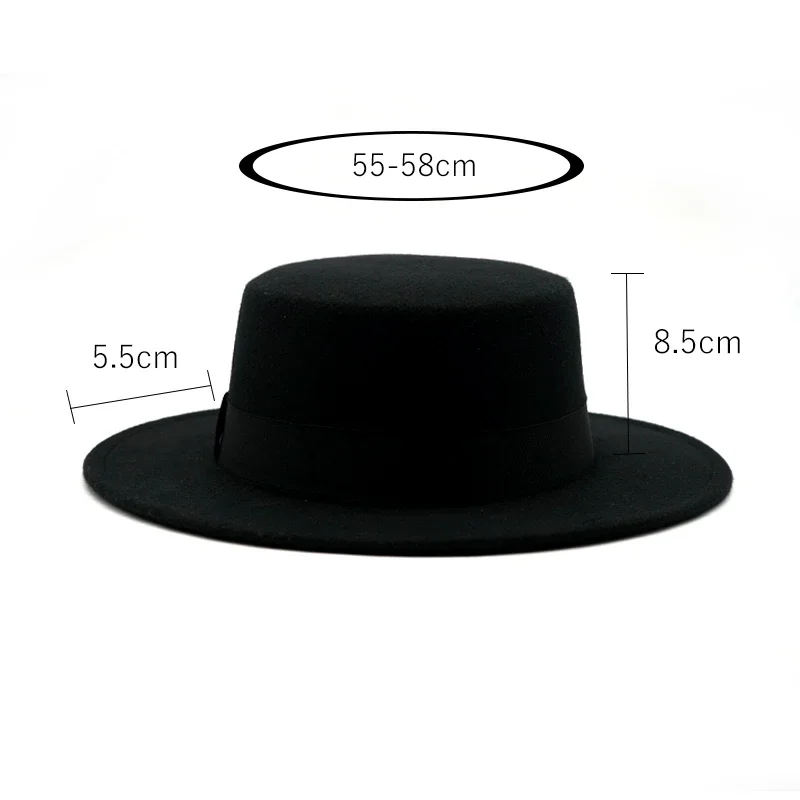 Winter Autumn Imitation Woolen Women Fedoras Top Jazz European American Round Caps Bowler Hats Feminino Gorra women fedora hat