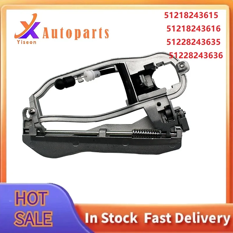 

For BMW X5 Off-Road E53 Door Handle Carrier Inner Outside Front Rear Left Right 51218243615 51218243616 51228243635 51228243636