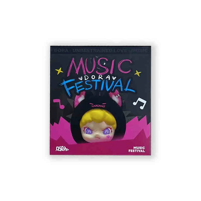 Dora Music Festival Series Blind Box Cute Dora Vinyl Plush Dolls