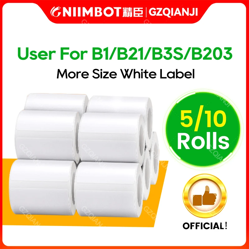 Roll Label Printer Machine Niimbot B21 Sticker Label Niimbot