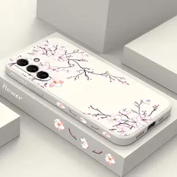 Bright Orchid Silicone Phone Case Cover - Galaxy S8 (White)