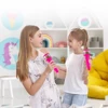 Kids Microphone with Stand Karaoke Mic Speaker with Lights Music Instrument Toys Singing Machine Birthday Gift for Girl Boy 3