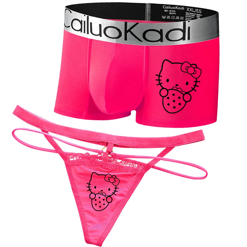 RoupainteriorfemininaparacasalHelloKittytangasfofasdos