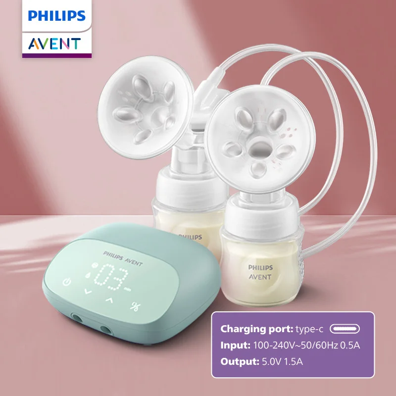 PHILIPS AVENT bilateral Automatic breast pump Intelligent massage mute imitate baby suck Postpartum Pregnant Women lactation