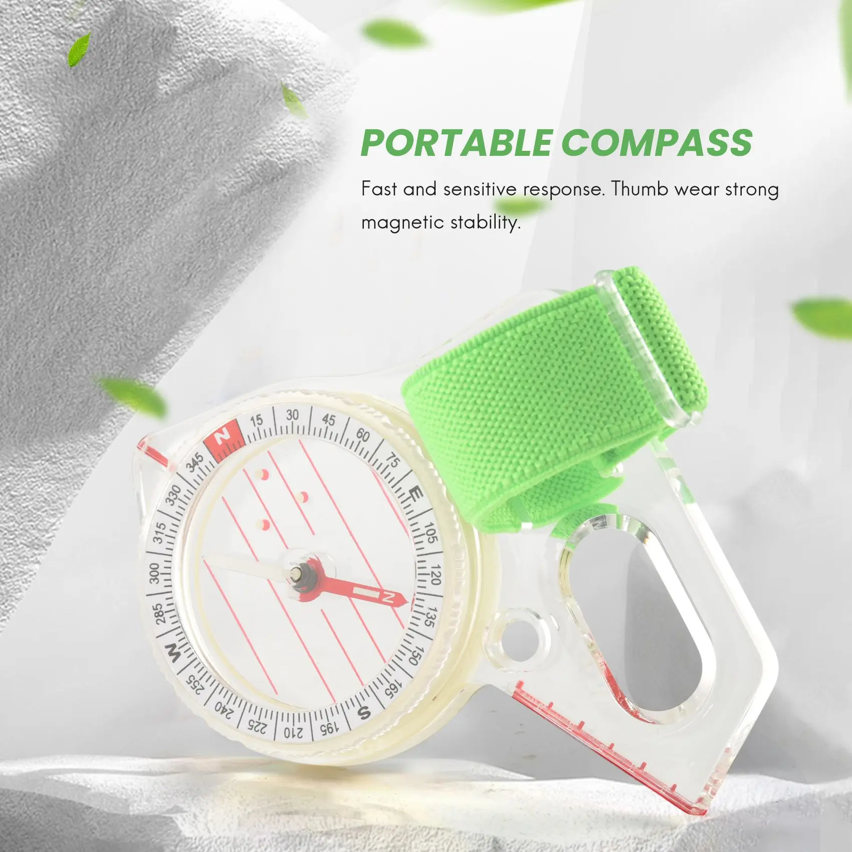 Professional Outdoor Thumb Compass Competition Elite Direction Compass Portable Map Scale