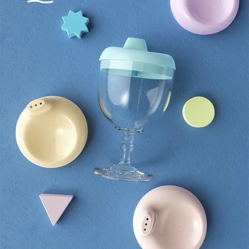 Baby Juice Milk Cup Leak-proof Bottle Baby Learning Drinking Water Bottle Training Cup Kids Gifts Bottles