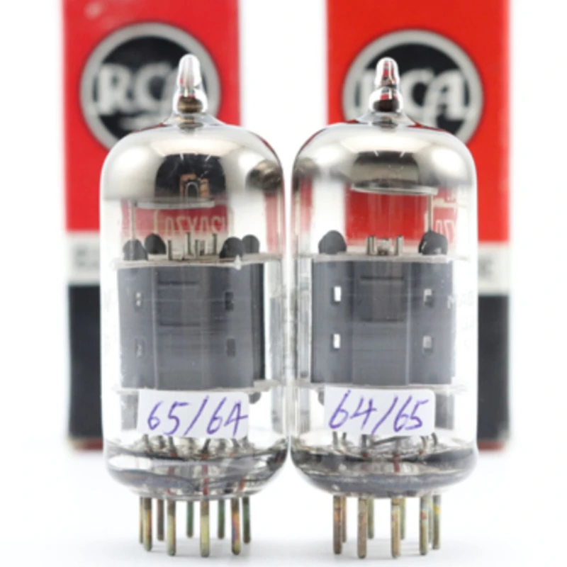 Selected Matching American Original Box RCA 12AX7/ECC83/5751 with Circular/square Ring 12ax7 Electronic Tube 2
