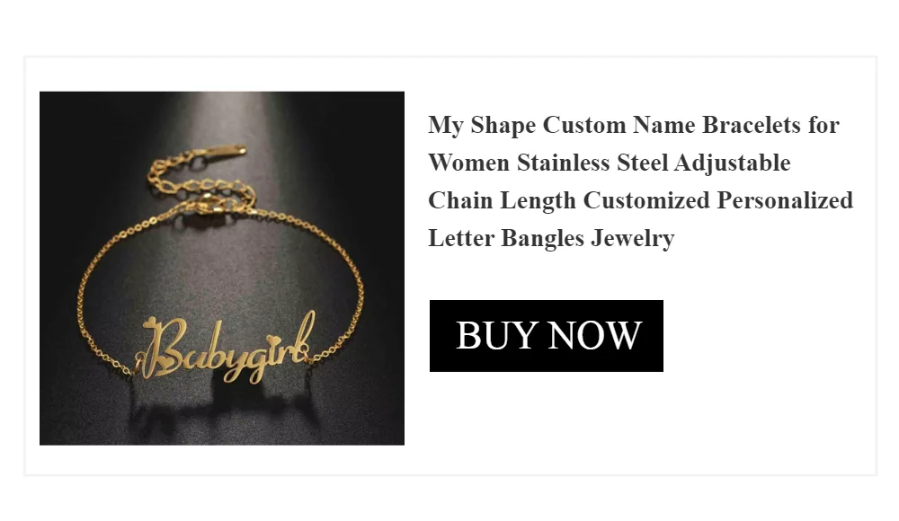 Personalised Engraved Name Bracelet Stainless Steel Bar Jewellery_voghion.com