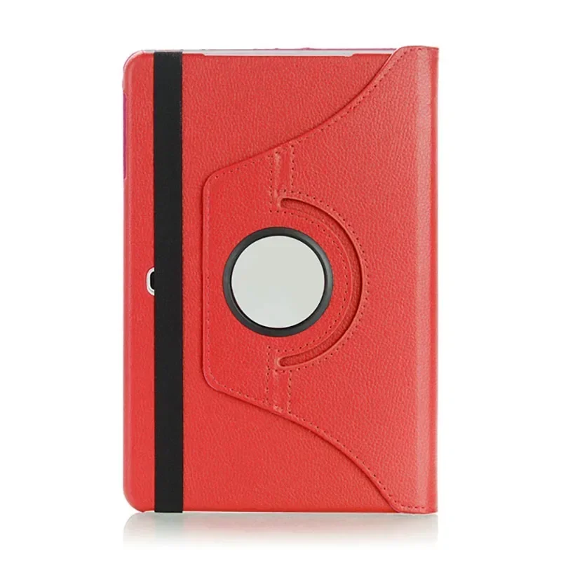 360 Degree Rotating PU Leather Flip Stand Smart Tablet Cover Shell
