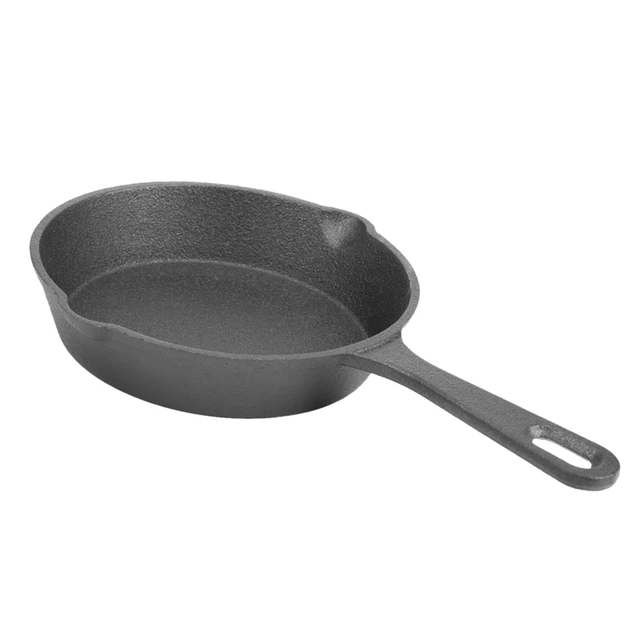 Cast Iron Skillets 14/20cm Frying Pan Cooking Pot Breakfast Pan Omelette  Pancake Pot Restaurant Chef Induction Cooking Cookware - AliExpress