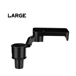 Rotating Car Cup Holder with Expandable Tray - Ideal for Takeout and Essentials On - the - Go (Large)