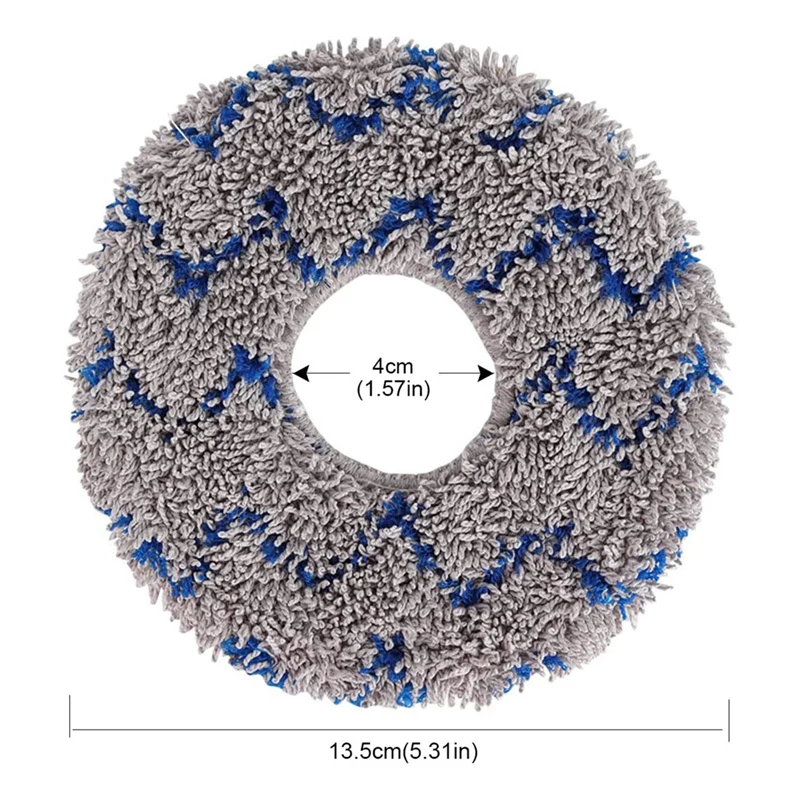 Repuestos para aspiradora robótica ECOVACS DEEBOT X1 OMNI/TURBO, almohadillas de fregona lavables, Trapos de fregona