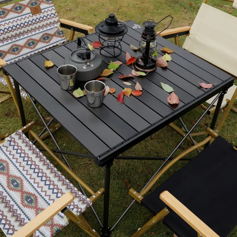 접이식 캠핑 테이블, 휴대용 야외 접이식 책상, 배낭여행용