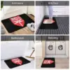 Best Selling-Bell Helicopter Logo Mat Doorway Non-Slip Soft Water Uptake Carpet Bell Helicopter Bell Helicopter Bell Helicopter 2
