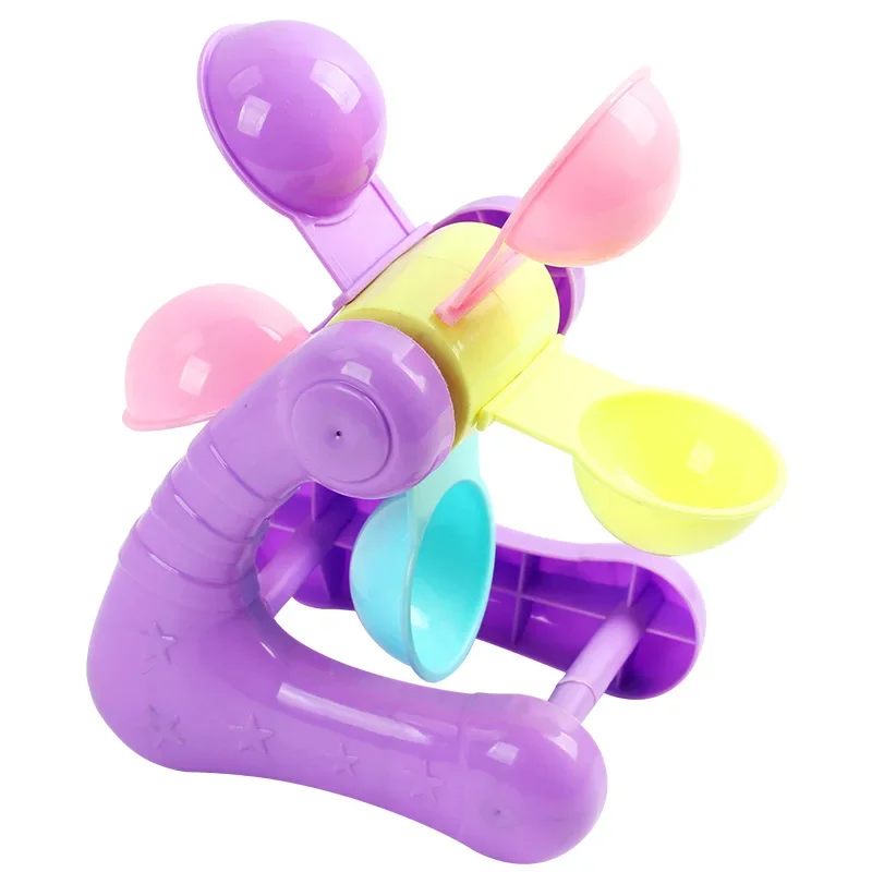 Fun Play House Beach Hourglass Toys Children Play With Sand Large Windmill Hourglass Digging Sand Shovel Leaking Sand Toys 6