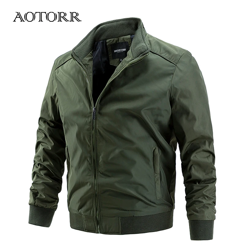Mens Business Jacket Fashion Spring Autumn Jackets Military Tactical