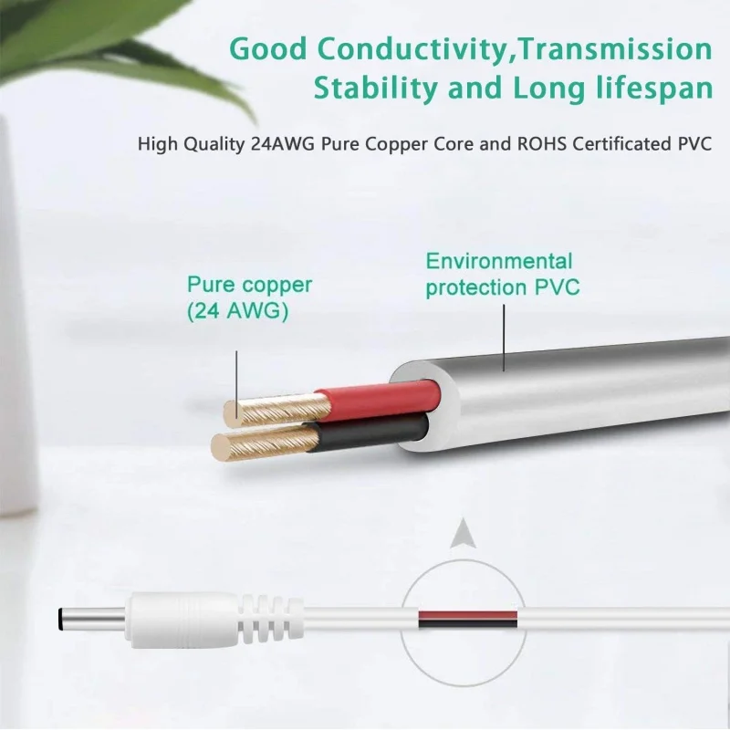 Replacement Charger Cord for LELO Gigi, Mia, Mona, Lna Wave, Ora, Lily, Liv, FOREO Luna Series Facial Cleanser Charger Cable