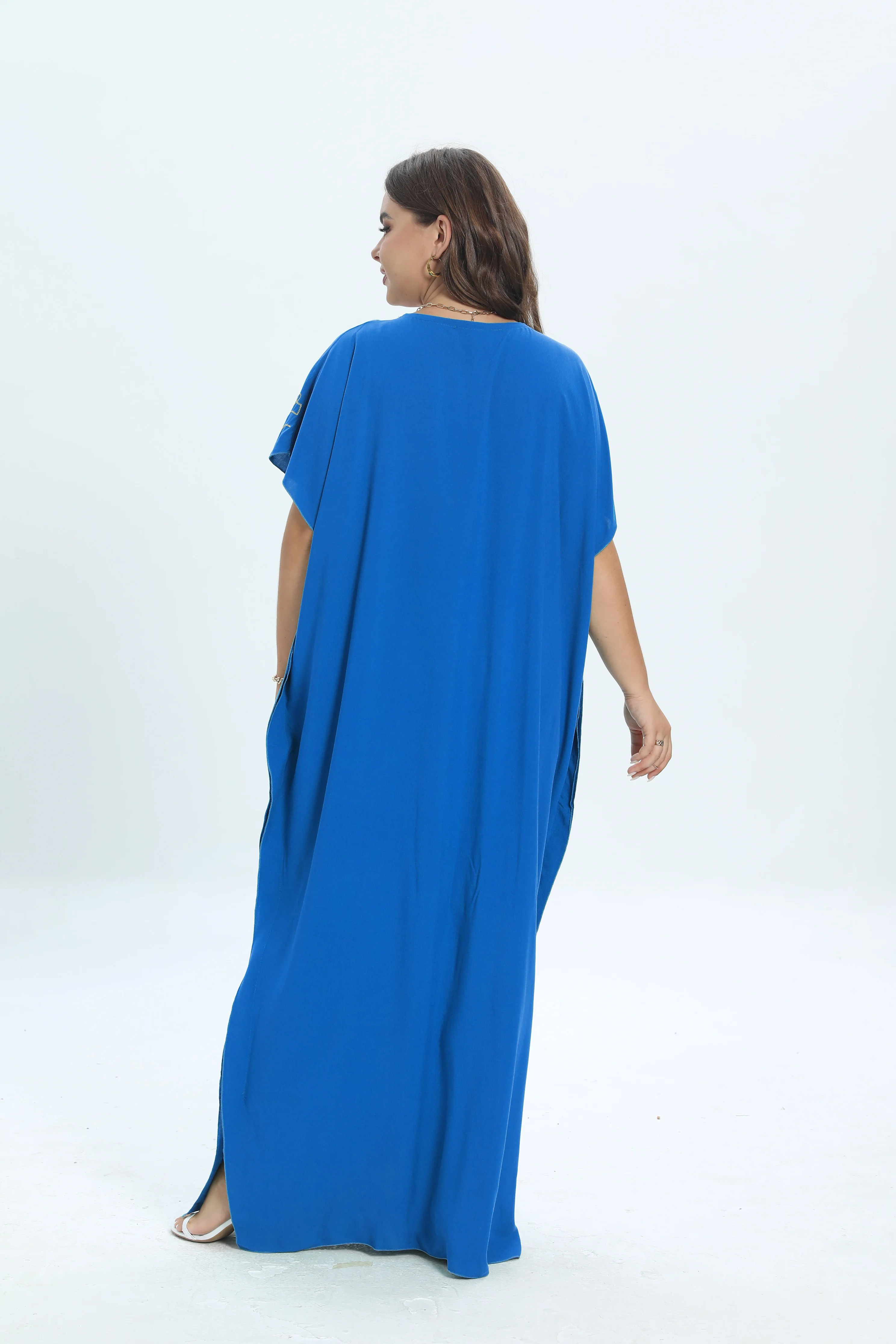 2 Pieces cotton PlusSize cotton Kaftan Dress beach home dashiki cover caftan Abaya african traditional boubou for women