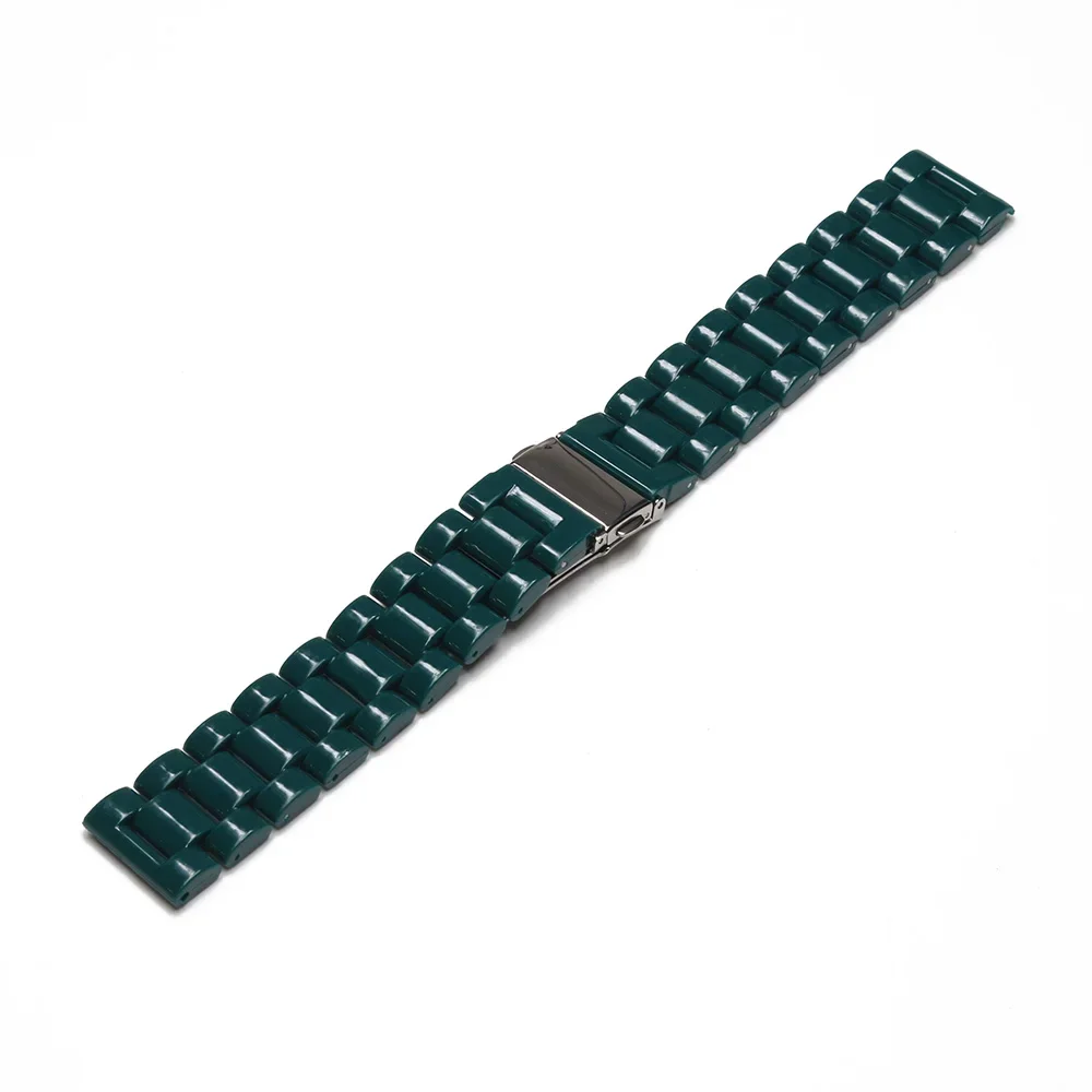 Colorful Transparent Resin Watchband - Fashion Bracelet Strap